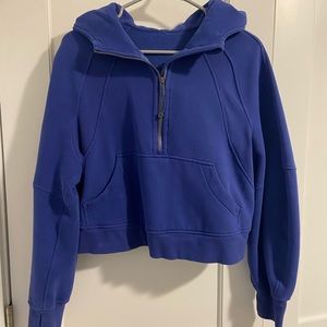 lululemon half zip scuba hoodie